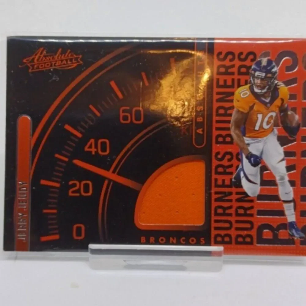 2022 Panini Absolute Football Jerry Jeudy Burners Relic Broncos